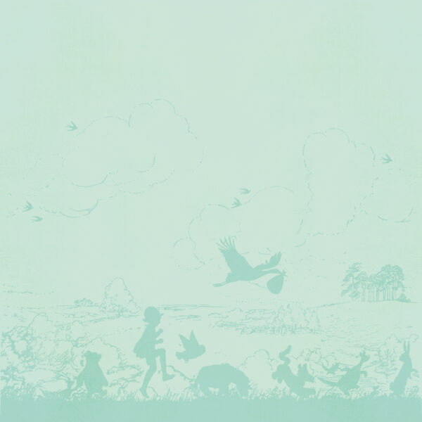 Simple Stories Say Cheese Classic Pooh Baby 12X12 Special Delivery