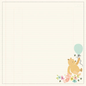 Simple Stories Say Cheese Classic Pooh Baby 12X12 Little One