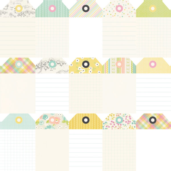 Simple Stories Say Cheese Classic Pooh Baby 12X12 Tag Elements