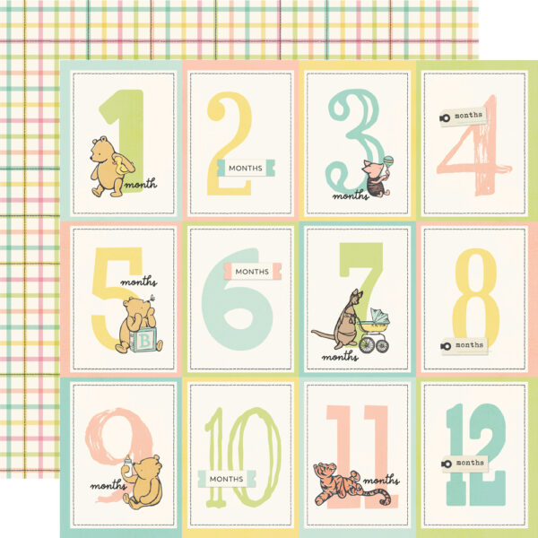 Simple Stories Say Cheese Classic Pooh Baby 12X12 3X4 Month Elements Simple Stories Say Cheese Classic Pooh Baby 12X12 3X4 Month Elements