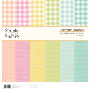 Simple Stories Say Cheese Classic Pooh Baby 12X12 Simple Basics Kit