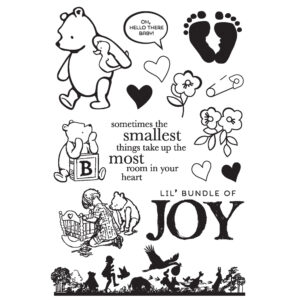 Simple Stories Say Cheese Classic Pooh Baby Bundle of Joy Stamps