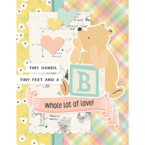 Simple Stories Say Cheese Classic Pooh Baby Simple Cards Card Kit