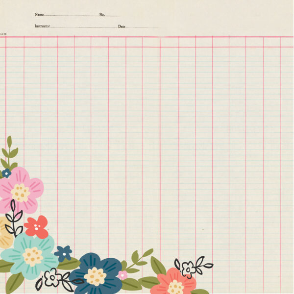 Simple Stories Take Note 12X12 Just A Little Note