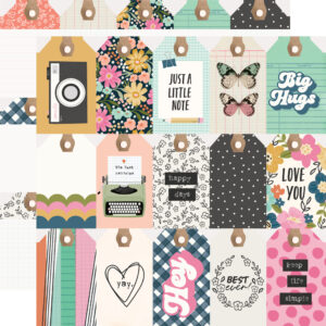 Simple Stories Take Note Tag Elements