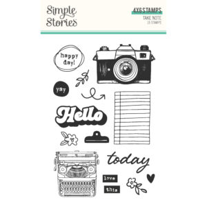 Simple Stories Take Note Stamps