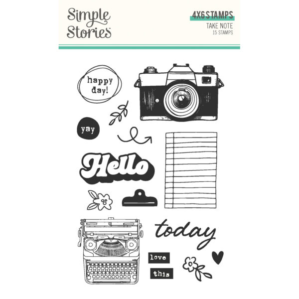 Simple Stories Take Note Stamps