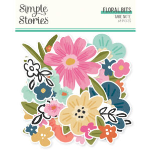 Simple Stories Take Note Floral Bits & Pieces