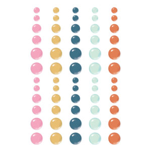 Simple Stories Take Note Glossy Enamel Dots