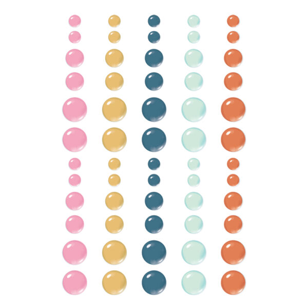 Simple Stories Take Note Glossy Enamel Dots