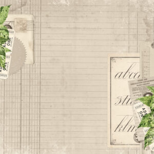 Simple Stories Simple Vintage Junk Drawer 12X12 Timeless Moments