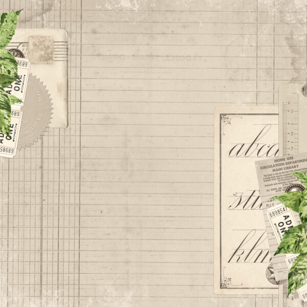 Simple Stories Simple Vintage Junk Drawer 12X12 Timeless Moments