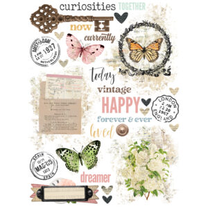 Simple Stories Simple Vintage Junk Drawer Rub Ons