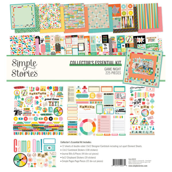 Simple Stories Game Night Collector's Essential Kit