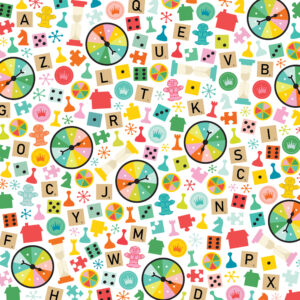 Simple Stories Game Night 12X12 It's Your Turn