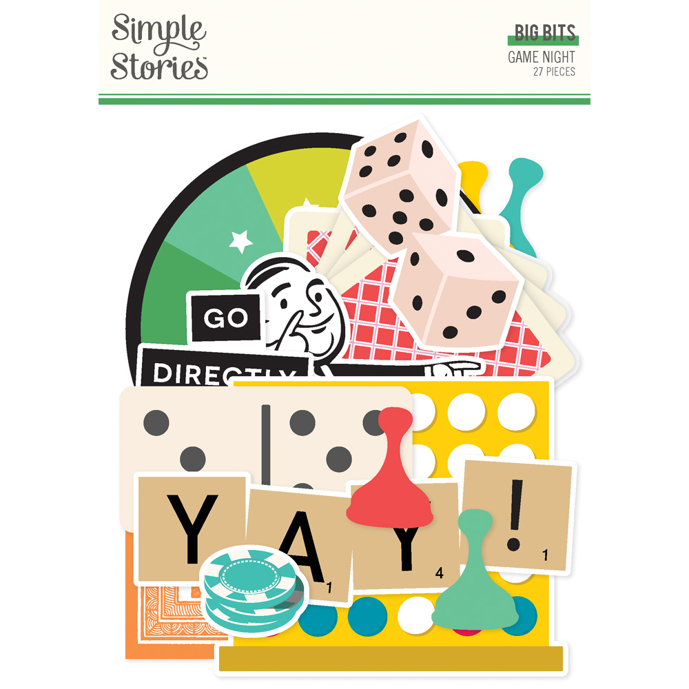 Simple Stories Game Night Big Bits & Pieces