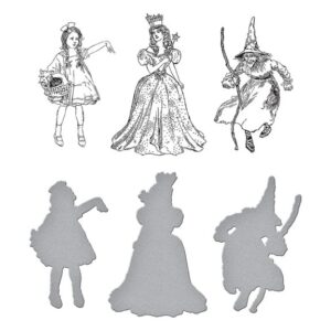 Spellbinders Wonder of Oz Betterpress Dorothy & the Witches