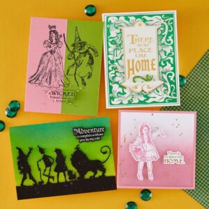Spellbinders Wonder of Oz Betterpress Dorothy & the Witches