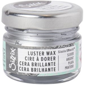 SIZZIX EFFECTZ LUSTER WAX SILVER