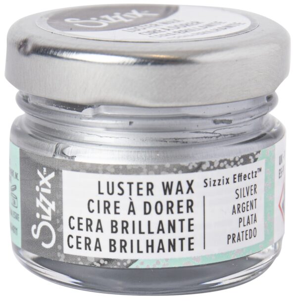 SIZZIX EFFECTZ LUSTER WAX SILVER