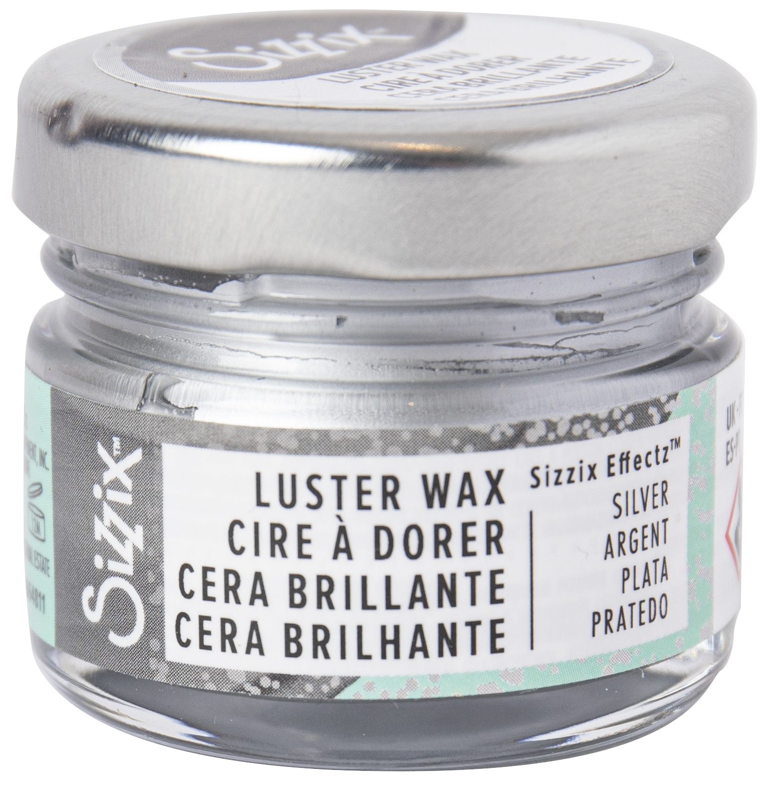 SIZZIX EFFECTZ LUSTER WAX SILVER