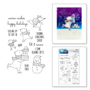 RANGER SIMON HURLEY STAMP SKATING BY