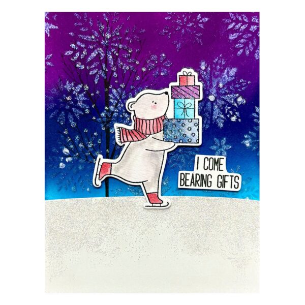 RANGER SIMON HURLEY STAMP SKATING BY