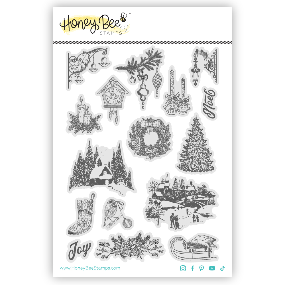 Honey Bee Stamp Photo Gallery Wall: Holiday