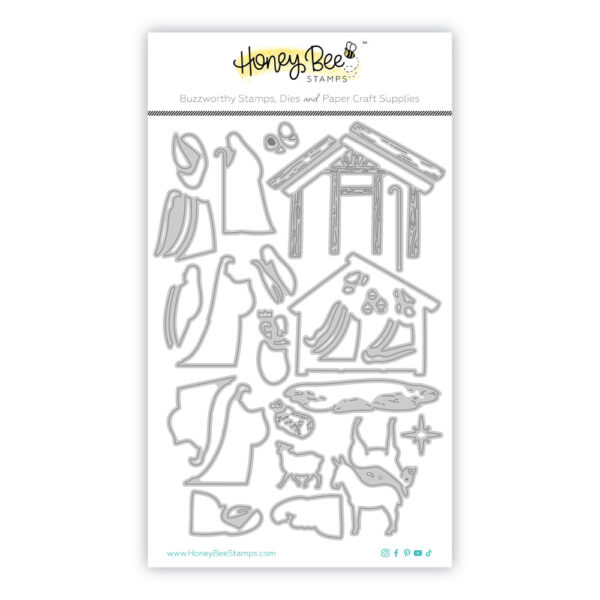 Honey Bee Die Lovely Layers: Nativity Scene