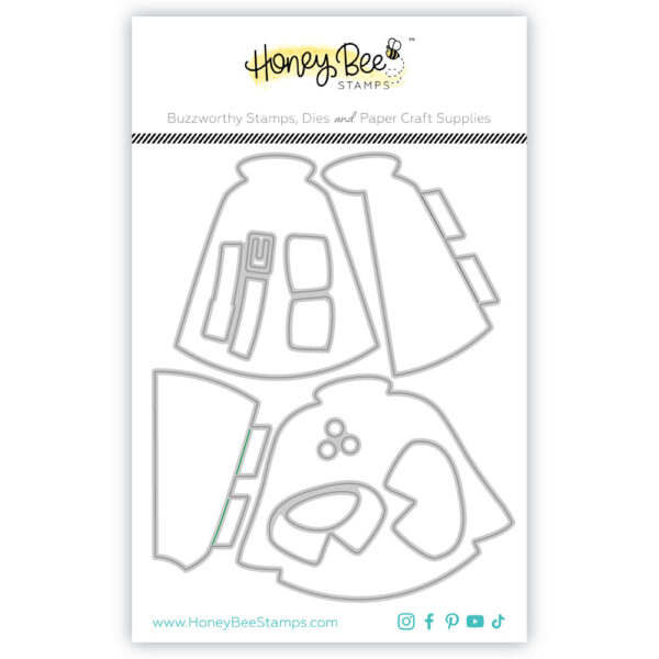 Honey Bee Die Lovely Layers: Coat Holiday Add-on