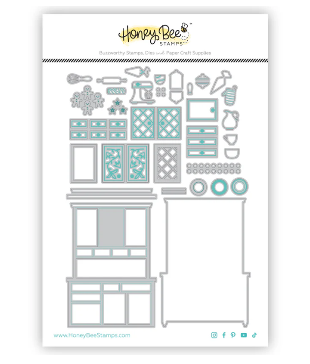 Honey Bee Die Lovely Layers: Hooser Cabinet