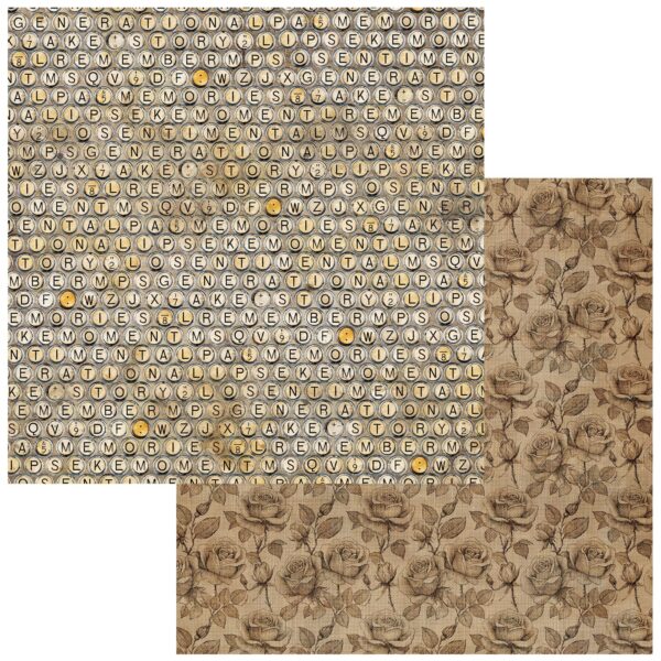 49 & Market 12X12 Nostalgic Memories Family