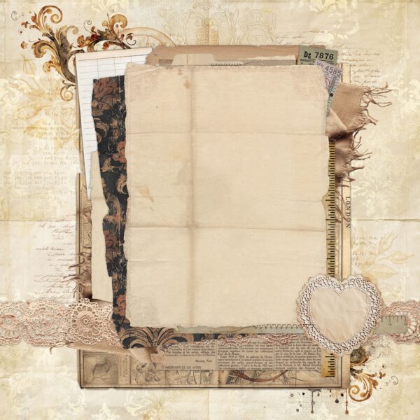 49 & Market 12X12 Nostalgic Memories Cherish