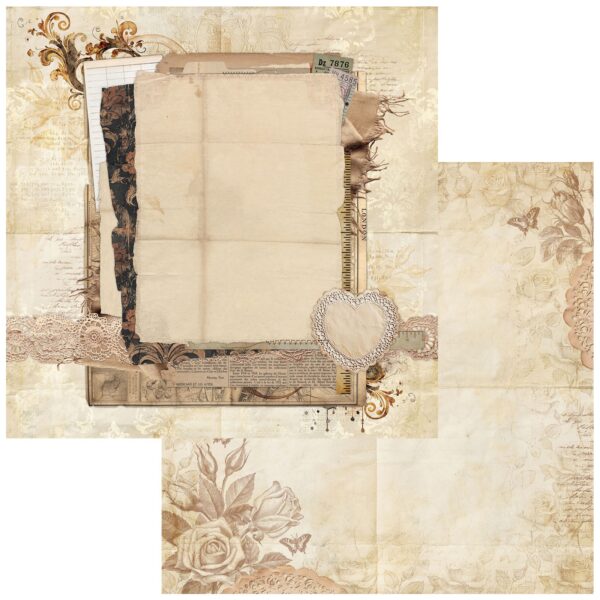 49 & Market 12X12 Nostalgic Memories Cherish