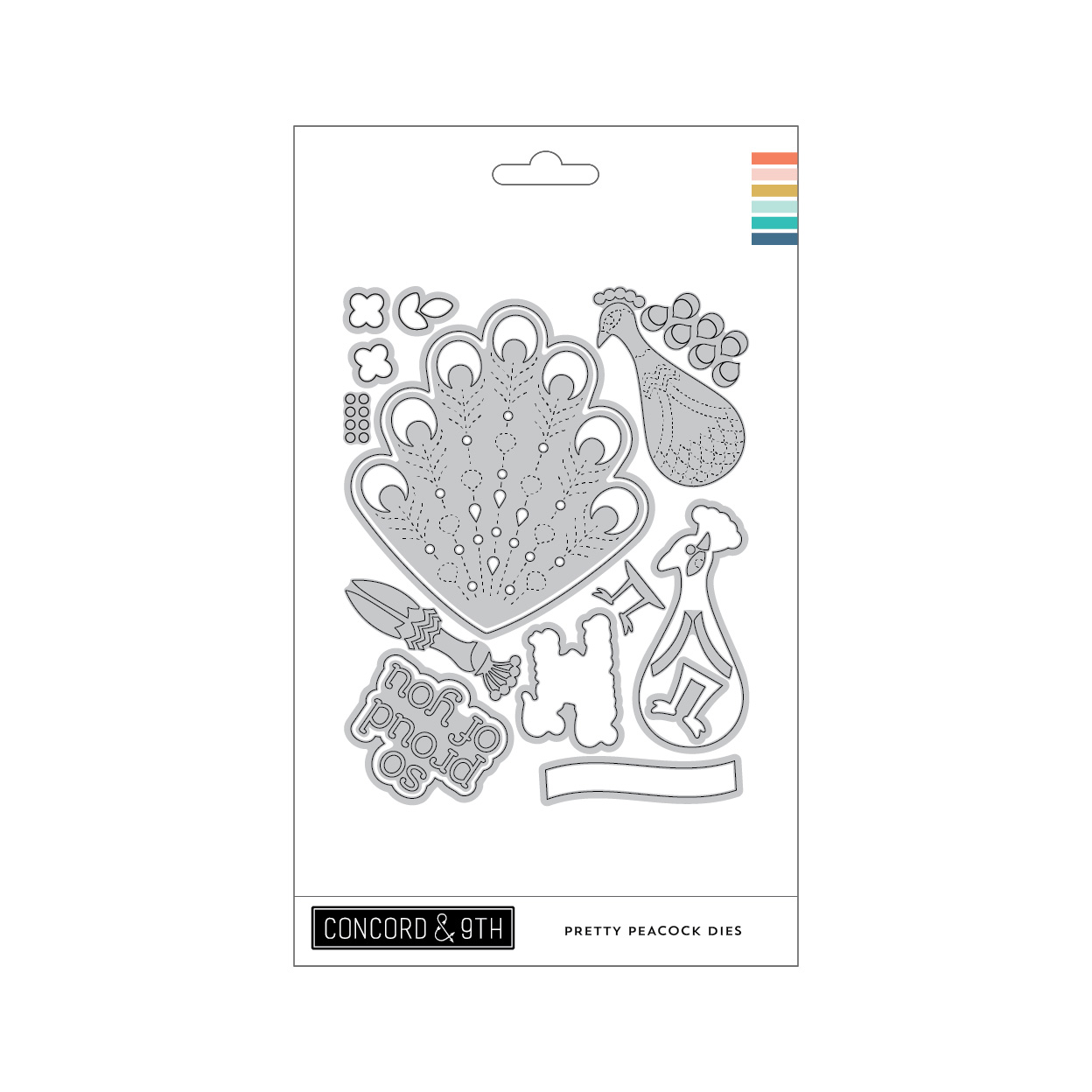 Concord & 9th Die Pretty Peacock