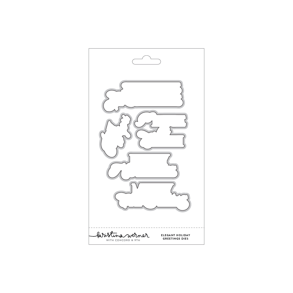 Concord & 9th Die Elegant Holiday Greetings