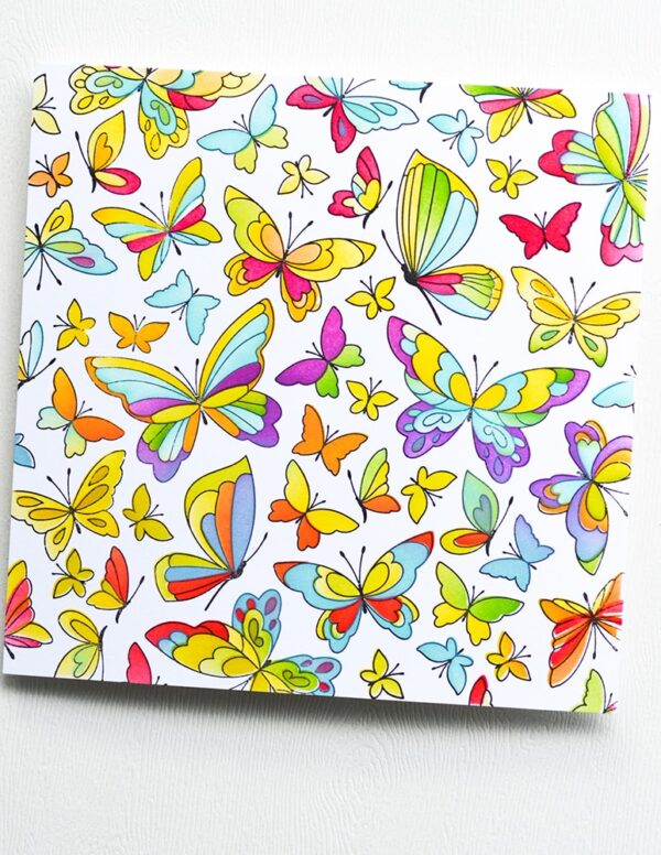 The Memory Box Stamp Butterfly Kaleidoscope