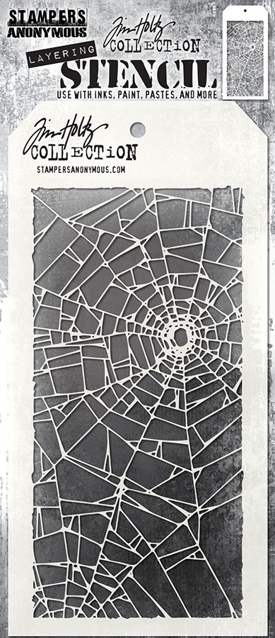 STAMPERS ANONYMOUS TIM HOLTZ LAYERING STENCIL SHATTER