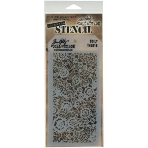 STAMPERS ANONYMOUS TIM HOLTZ LAYERING STENCIL DOILY