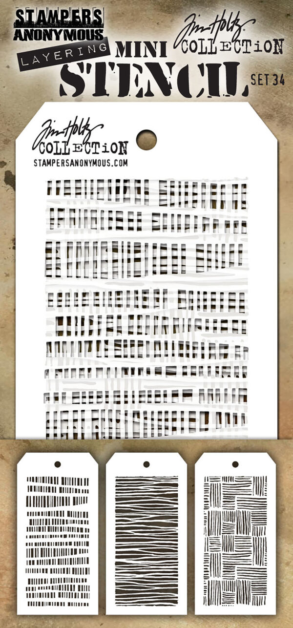 ART GONE WILD TIM HOLTZ MINI LAYERING SET 34