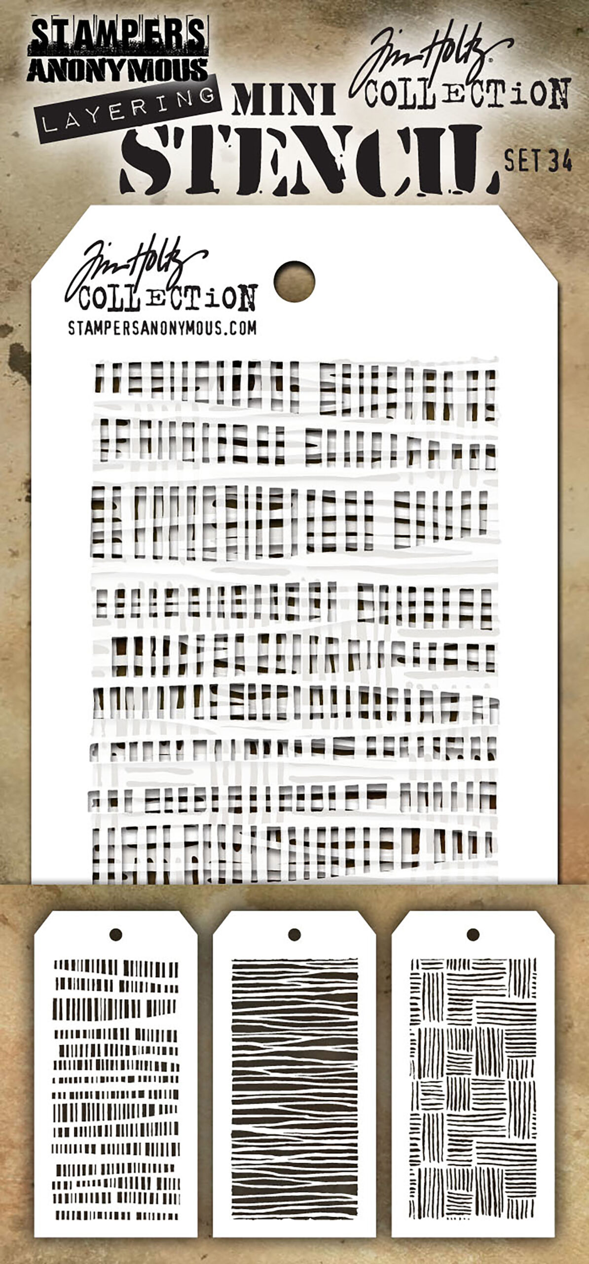 ART GONE WILD TIM HOLTZ MINI LAYERING SET 34