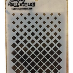 STAMPERS ANONYMOUS TIM HOLTZ LAYERING STENCIL GRADIENT SQUARE