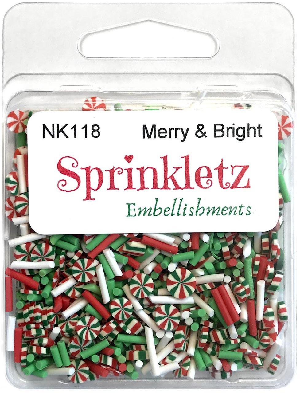BUTTONS GALORE SPRINKLETZ MERRY & BRIGHT