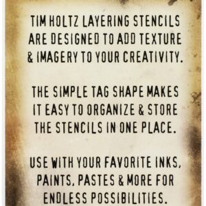 STAMPERS ANONYMOUS TIM HOLTZ LAYERING IRONWORK