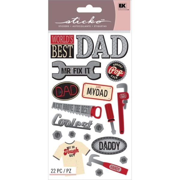 STICKO STICKER FIX IT DAD