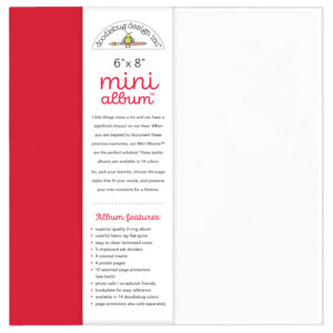 Doodlebug 6X8 Mini Album Ladybug