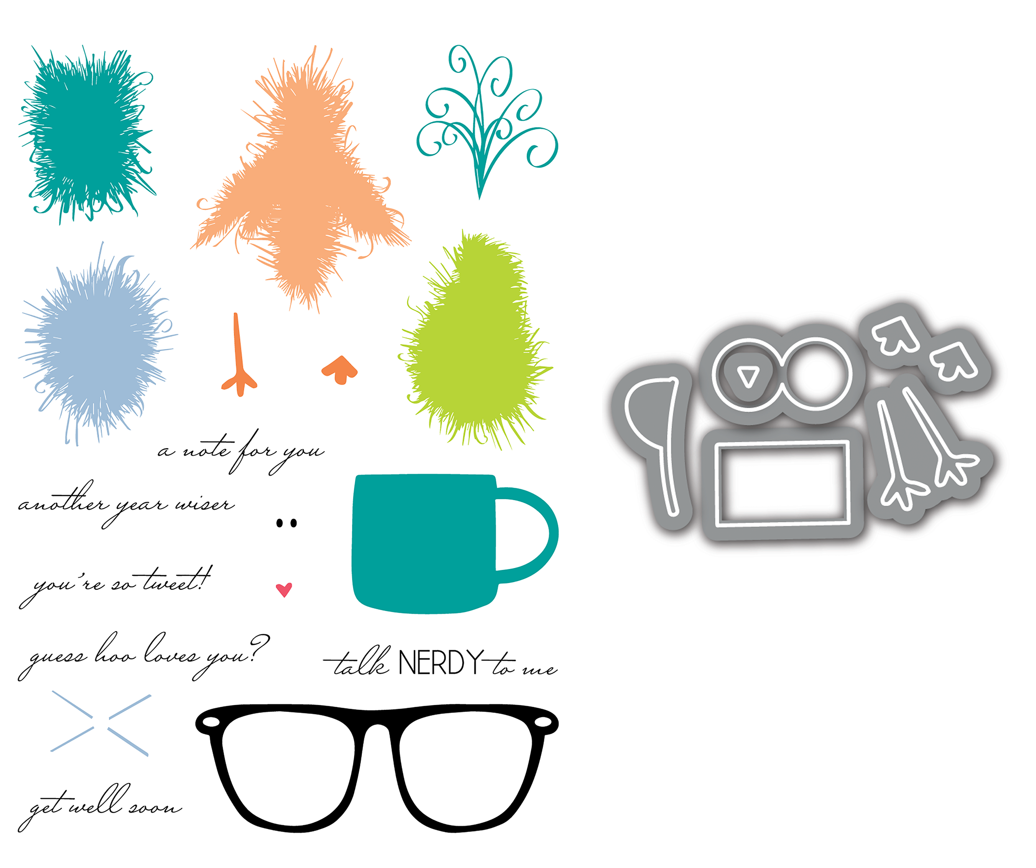 LDRS Stamp & Die Fuzzy Wuzzies