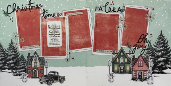 49 & Market Vicku Boutin Misteltoe & Memories Quad Layout Kit