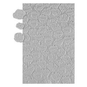 Spellbinders Field of Poppies 3D Emboss & Cut Folder