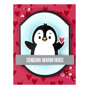 RANGER SIMON HURLEY STAMP CHRISTMAS HUGS